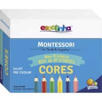 Escolinha MONTESSORI Meu P BOX de Atividades: Cores (Escolinha)