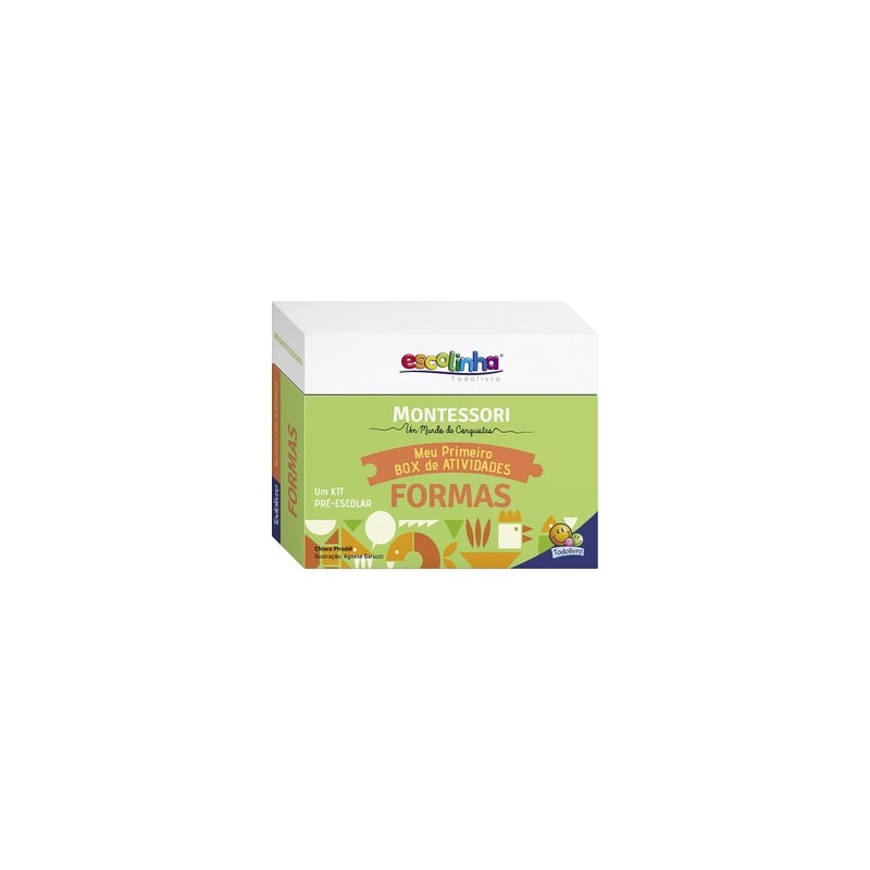 Escolinha MONTESSORI Meu P BOX de Atividades: Formas (Escolinha)