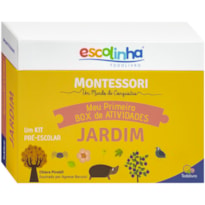 ESCOLINHA MONTESSORI MEU P BOX DE ATIVIDADES: JARDIM