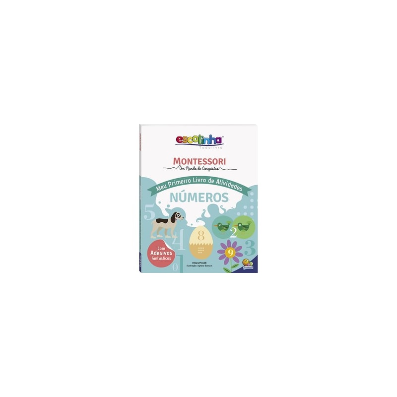 Escolinha MONTESSORI Meu P livro Atividades: Números (Escolinha)