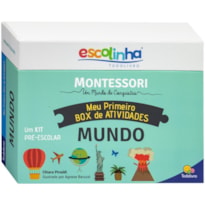 ESCOLINHA MONTESSORI MEU PRIMEIRO BOX DE ATIVIDADES: MUNDO