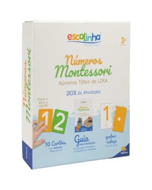 ESCOLINHA MONTESSORI: NÚMEROS