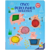 Esconde-Esconde animado! Toque & Sinta:Cinco Porquinhos