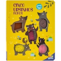 Esconde-Esconde animado! Toque & Sinta:Cinco Ursinhos Fofos