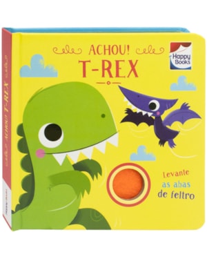 ESCONDE-ESCONDE COM FELTROS: ACHOU! T-REX