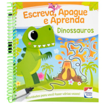 ESCREVA, APAGUE E APRENDA: DINOSSAUROS