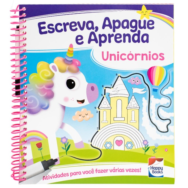 ESCREVA, APAGUE E APRENDA: UNICÓRNIOS