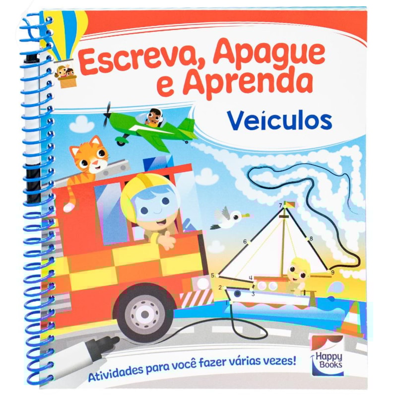 ESCREVA, APAGUE E APRENDA: VEÍCULOS