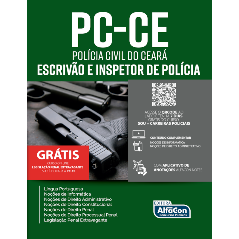 ESCRIVÃO E INSPETOR DE POLÍCIA CIVIL DO ESTADO DO CEARÁ - PC CE