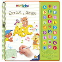 Escute e Aprenda! Escreva Apague ABC com Sons (Escolinha Todolivro)