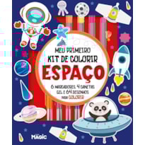 ESPAÇO - KIT DE ATIVIDADES COM MARCADORES E CANETAS PERFUMADAS