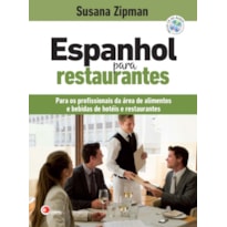 ESPANHOL PARA RESTAURANTES - INCLUI CD AUDIO