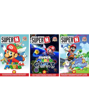 ESPECIAL DETONADO SUPER N (COLEÇÃO SUPER MARIO - 3 VOLUMES)