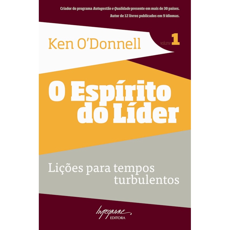 ESPIRITO DO LIDER, O - VOL.1 - LICOES PARA TEMPOS TURBULENTOS - 1