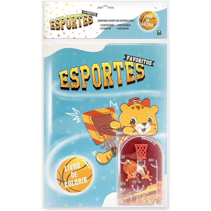 ESPORTES FAVORITOS - LIVRO DE COLORIR