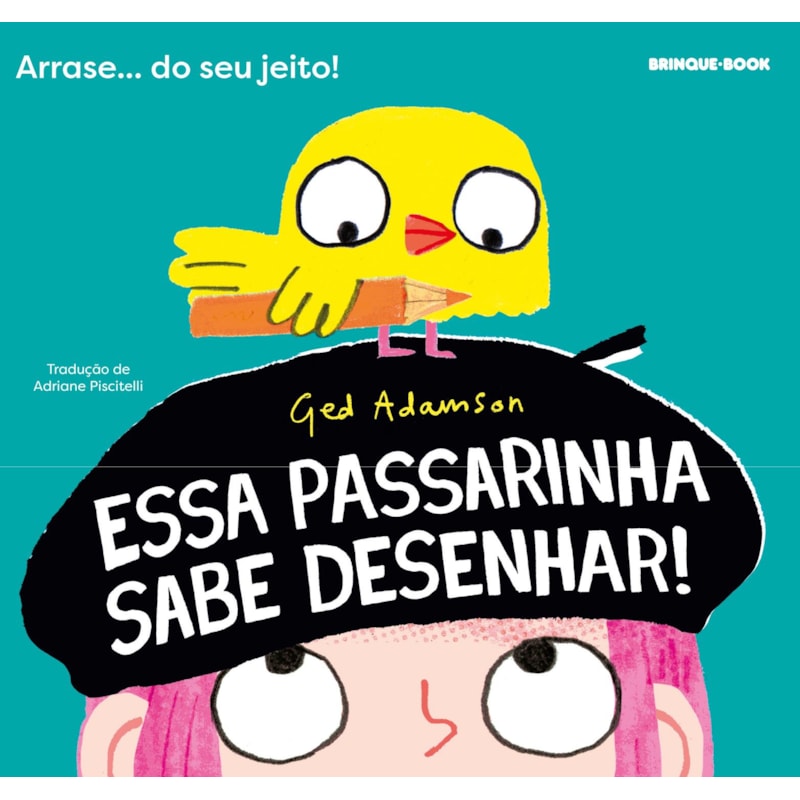 ESSA PASSARINHA SABE DESENHAR!