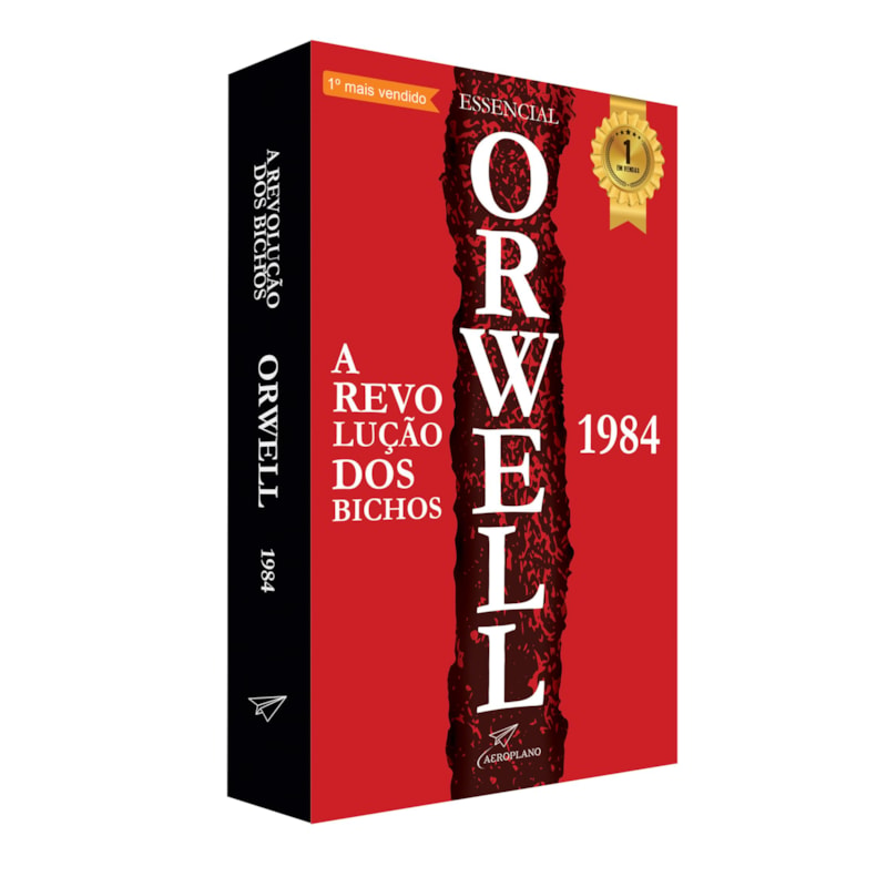 ESSENCIAL GEORGE ORWELL (2 LIVROS) A REVOLUÇÃO DOS BICHOS E O CLASSICO 1984.