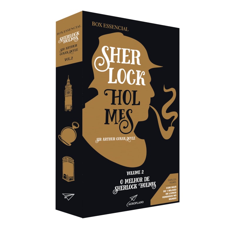 ESSENCIAL SHERLOCK HOLMES 2 - BOX 3 LIVROS