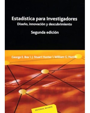 Estadística para investigadores-diseño, innovación y descubrimiento