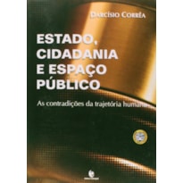 ESTADO, CIDADANIA E ESPACO PUBLICO - AS CONTRADICOES DA TRAJETORIA HUMANA - 1