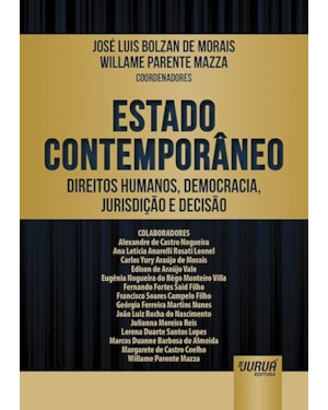 ESTADO CONTEMPORÂNEO - DIREITOS HUMANOS, DEMOCRACIA, JURISDIÇÃO E DECISÃO