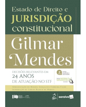 ESTADO DE DIREITO E JURISDIÇÃO CONSTITUCIONAL - 3ª EDIÇÃO 2026