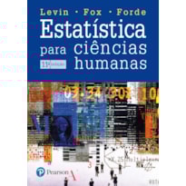 ESTATÍSTICA PARA CIÊNCIAS HUMANAS