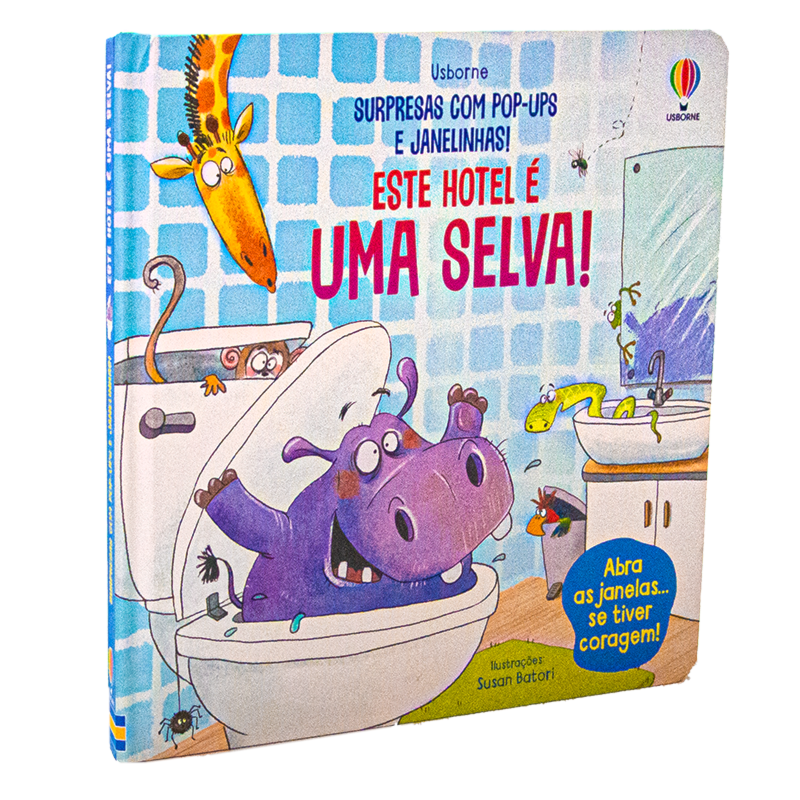 ESTE HOTEL É UMA SELVA!: SURPRESAS COM POP-UP E JANELINHAS!