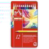 ESTOJO LÁPIS SUPRACOLOR SOFT C/ 12 CORES