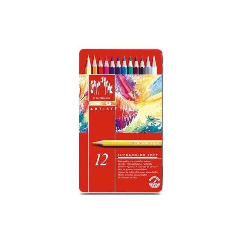ESTOJO LÁPIS SUPRACOLOR SOFT C/ 12 CORES