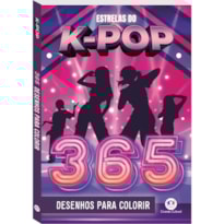 ESTRELAS DO K-POP - 365 DESENHOS PARA COLORIR