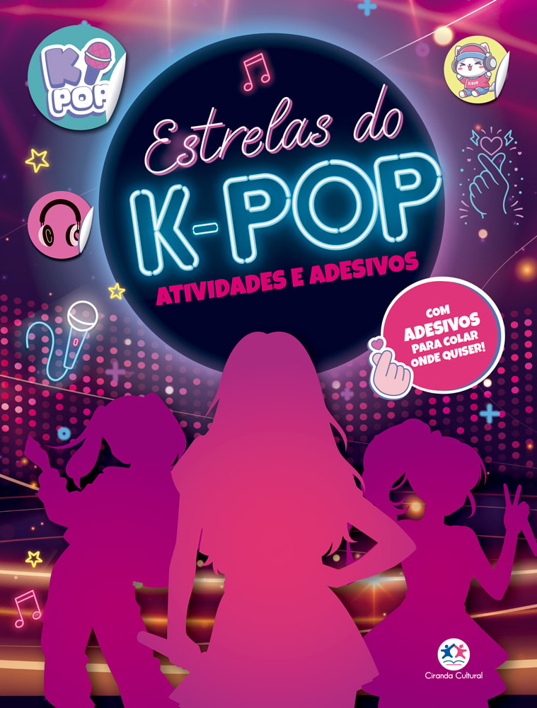 ESTRELAS DO K-POP - ATIVIDADES E ADESIVOS - Livraria Loyola
