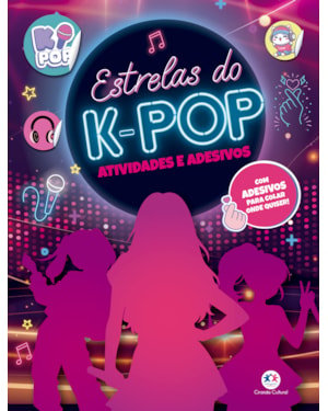 ESTRELAS DO K-POP - ATIVIDADES E ADESIVOS