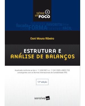 ESTRUTURA E ANÁLISE DE BALANÇOS