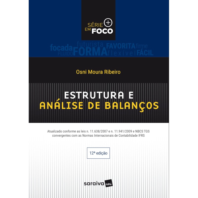ESTRUTURA E ANÁLISE DE BALANÇOS