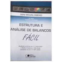 ESTRUTURA E ANALISE DE BALANCOS - COL. FACIL - 8