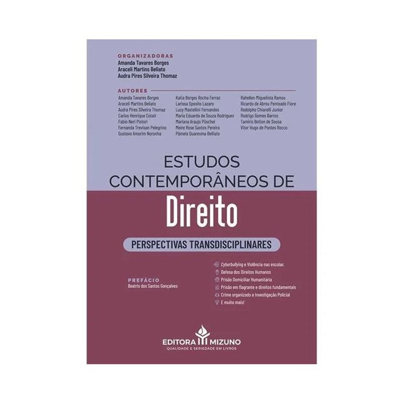 ESTUDOS CONTEMPORÂNEOS DE DIREITO