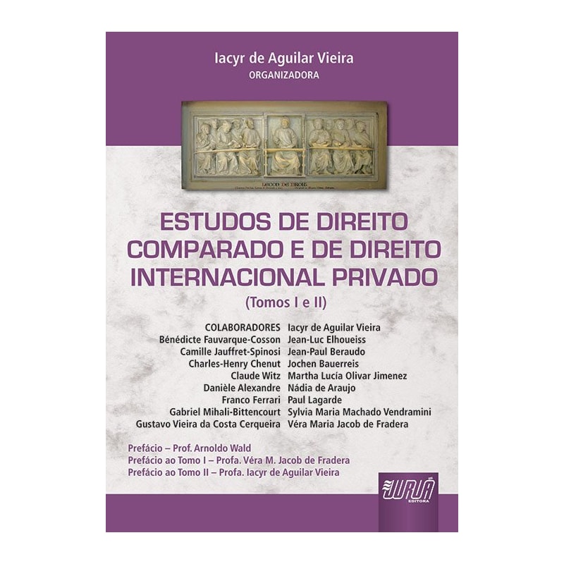 ESTUDOS DE DIREITO COMPARADO E DIREITO INTERNACIONAL PRIVADO - (TOMOS I E II)
