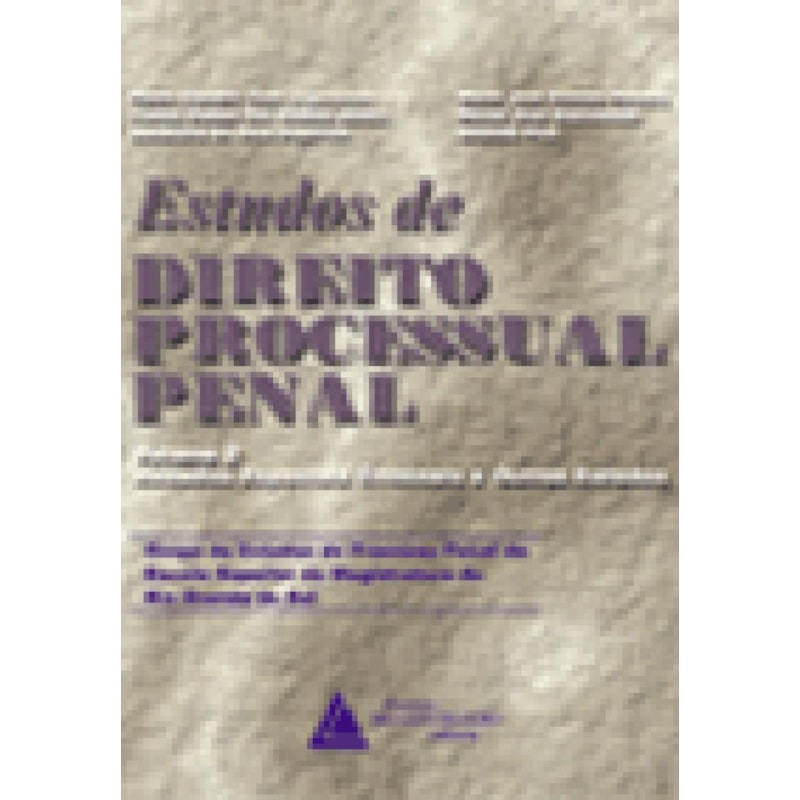 ESTUDOS DE DIREITO PROCESSUAL PENAL