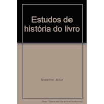 ESTUDOS DE HISTORIA DO LIVRO