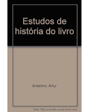 ESTUDOS DE HISTORIA DO LIVRO