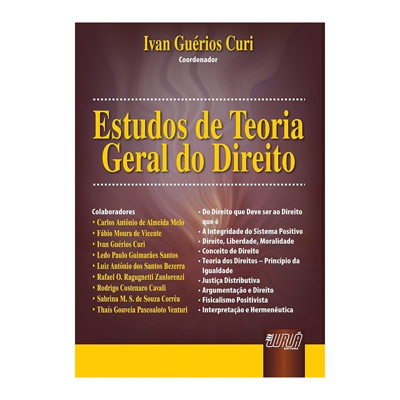 ESTUDOS DE TEORIA GERAL DO DIREITO