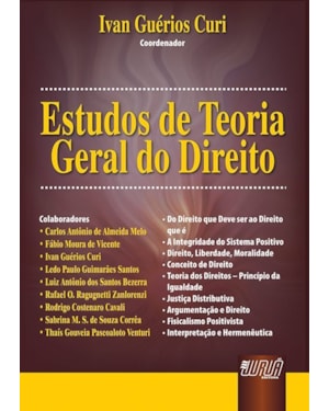 ESTUDOS DE TEORIA GERAL DO DIREITO