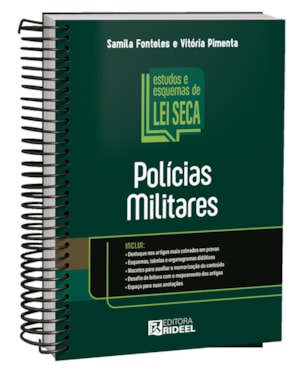 ESTUDOS E ESQUEMAS LEI SECA - POLÍCIAS MILITARES