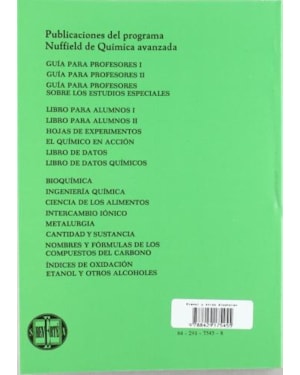 Etanol y otros alcoholes-química avanzada nuffield