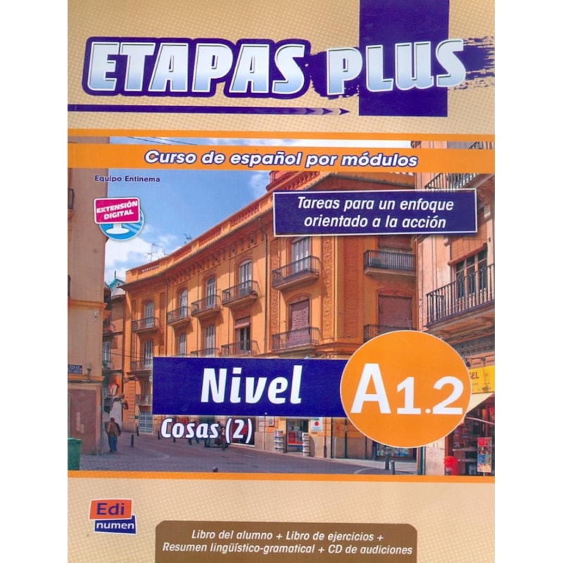 ETAPAS PLUS A1.2 - LIBRO DEL ALUMNO + CD