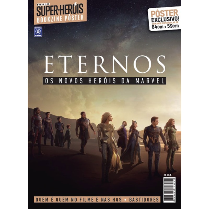 ETERNOS - SUPERPÔSTER MUNDO DOS SUPER-HERÓIS