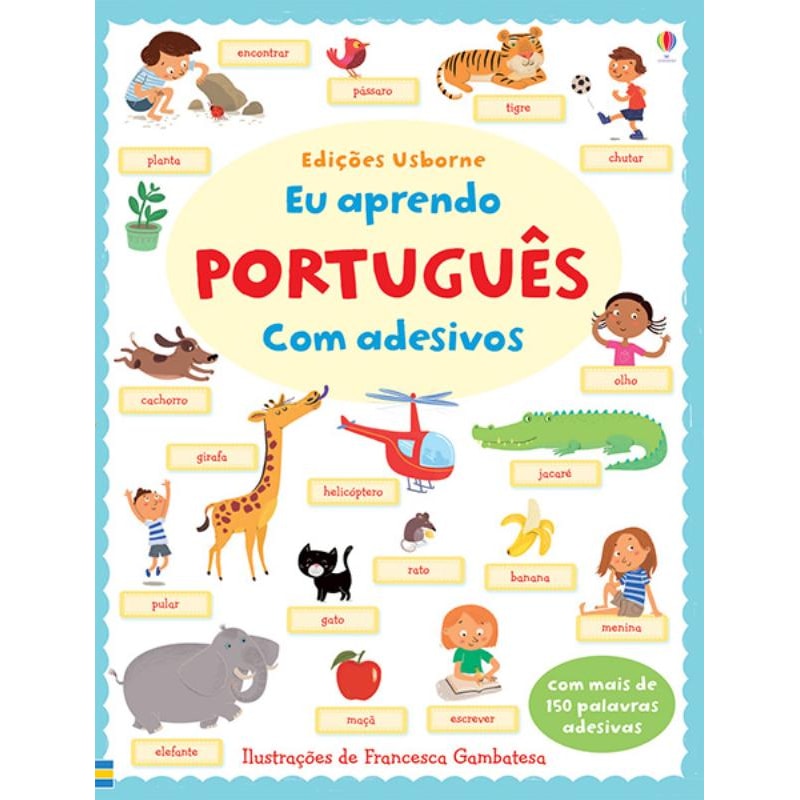 EU APRENDO PORTUGUÊS COM ADESIVOS