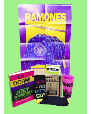 EU DORMI COM JOEY RAMONE: CAIXA DE COLECIONADOR