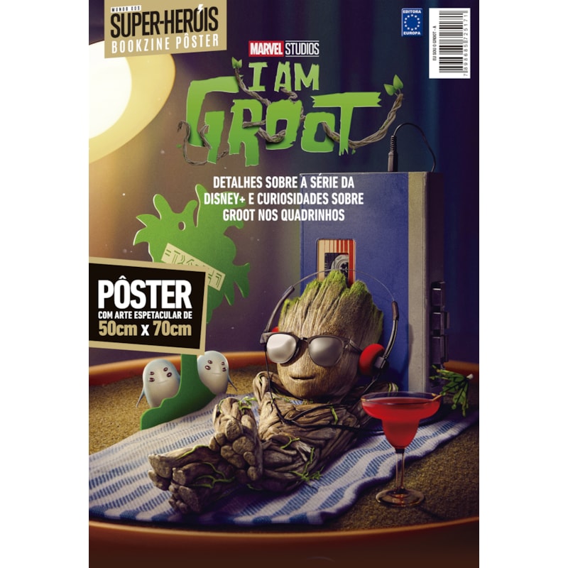 EU SOU GROOT - ARTE A - SUPERPÔSTER MUNDO DOS SUPER-HERÓIS